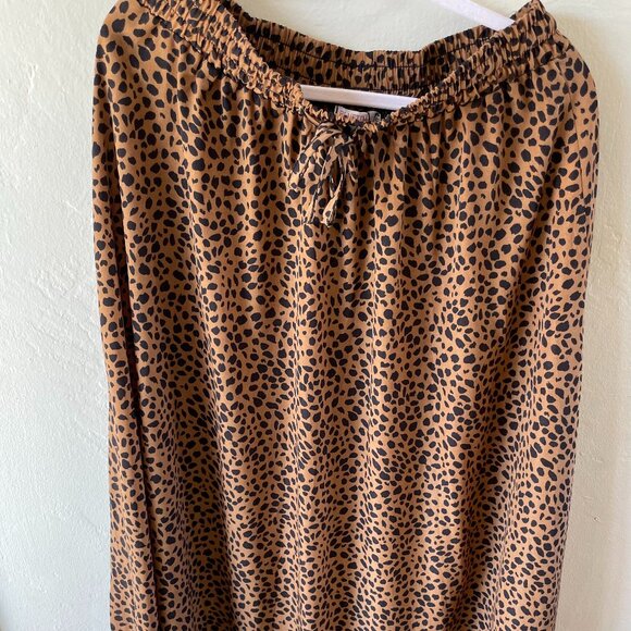 Bluetime Women Flowy Maxi Skirt Elastic High Waisted size XL - Picture 1 of 3